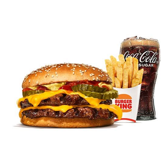 Double Cheeseburger XXL® Menu