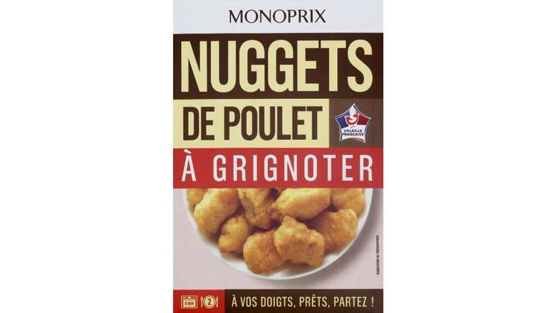 Monoprix Nuggets de poulet @ grignoter Le sachet de 200g