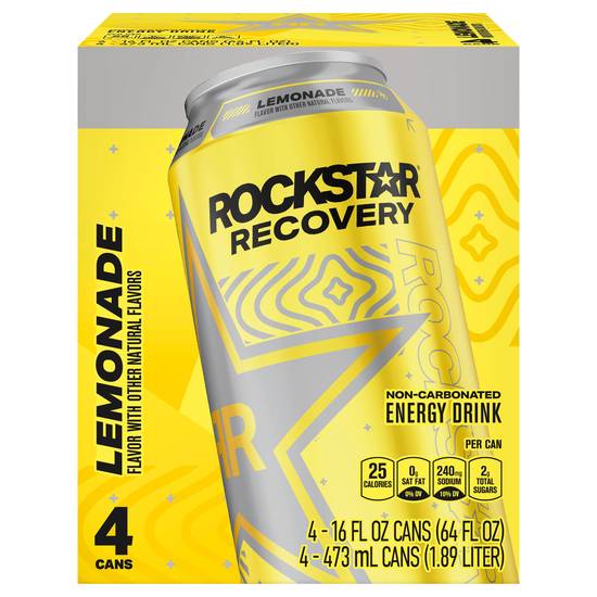 Energy drink - Rockstar - 473ml, 16 fl oz