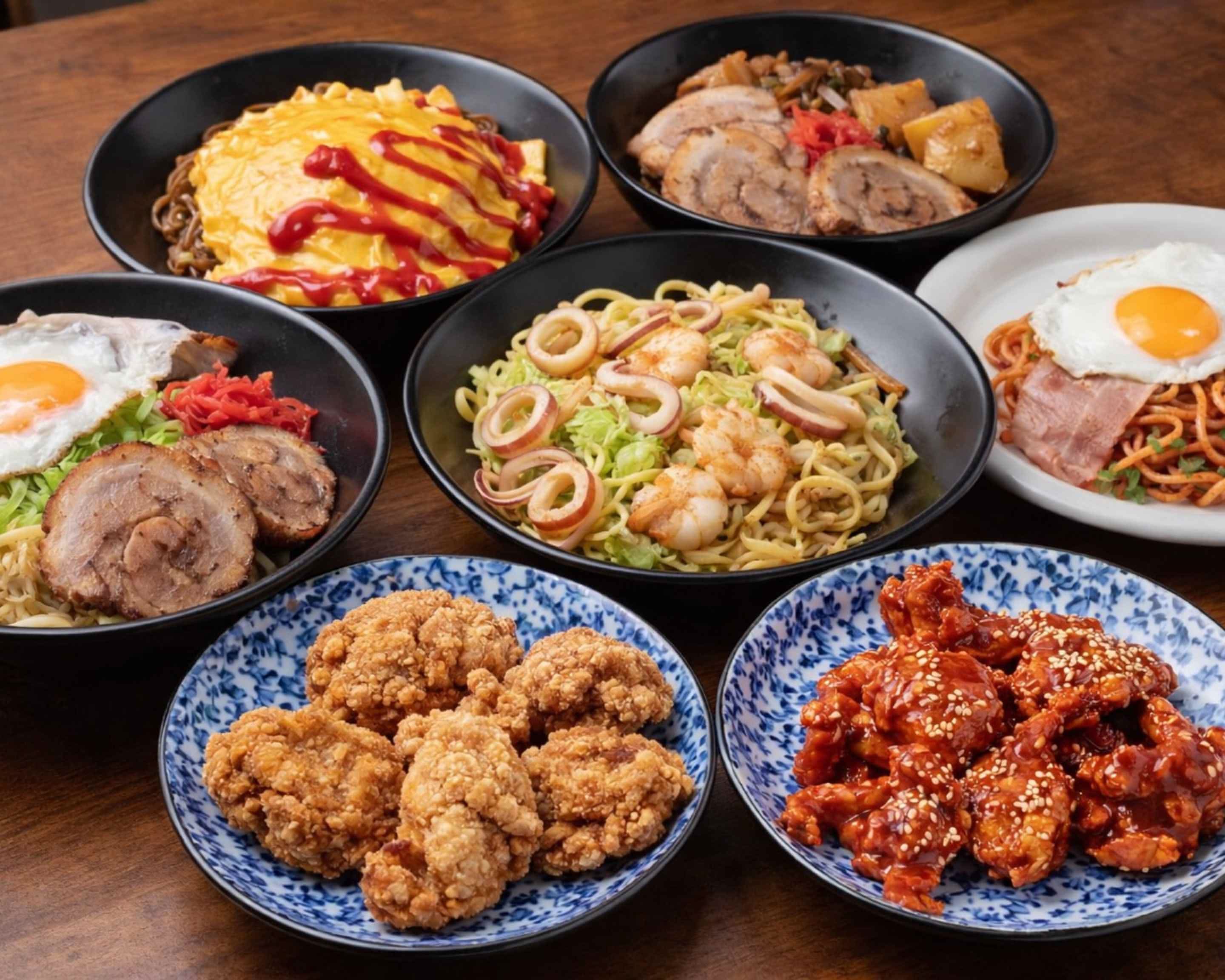 唐揚げ、たこ焼き、焼きそば路面店　子供部屋に 焼きそばと唐揚げが人気のお店】ハイから屋本店 の出前・宅配