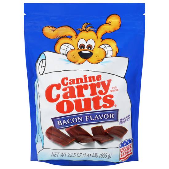 Canine Carry Outs Bacon Flavor Dog Snacks (22.5 oz)