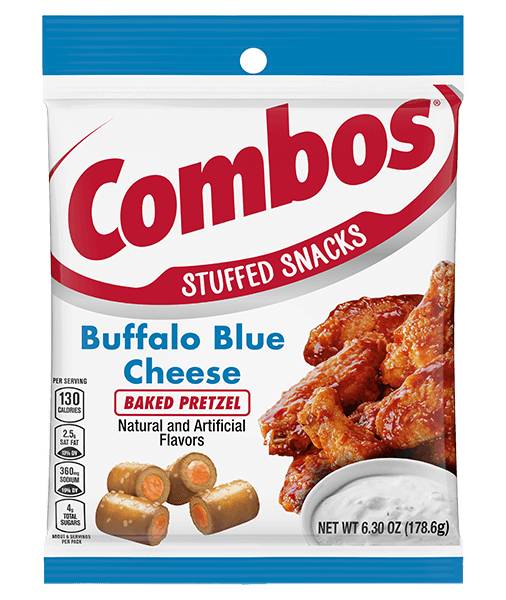 Combos Buffalo Blue Cheese Pretzel 6.3oz