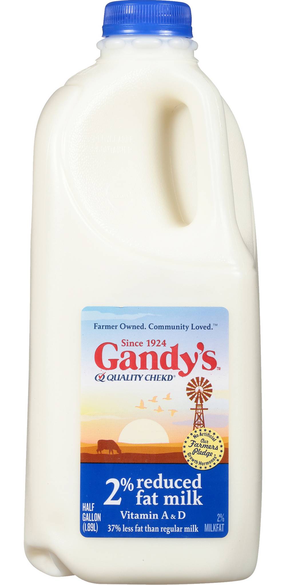 Gandy's 2% Reduced Fat Milk (64 fl oz)