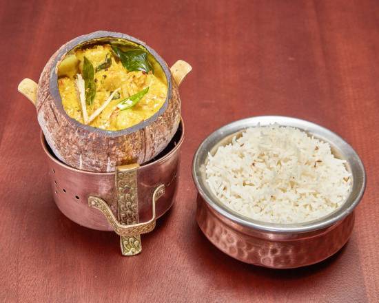 Kerala Coconut Prawn Curry