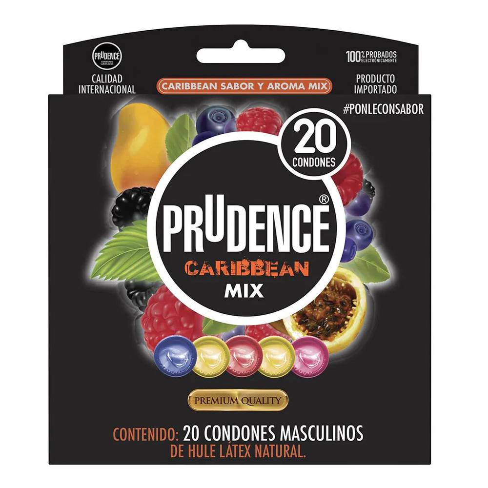 Prudence · Condones mix caribbean (50 g)