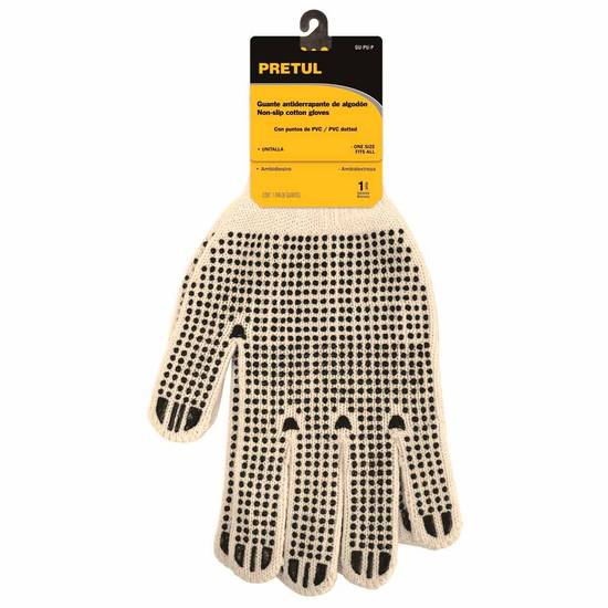 Pretul guantes antiderrapante de algodón (1 par)