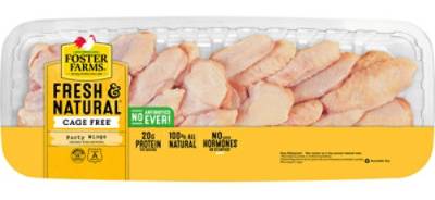 Party Wings All Natural - 2.00 Lb