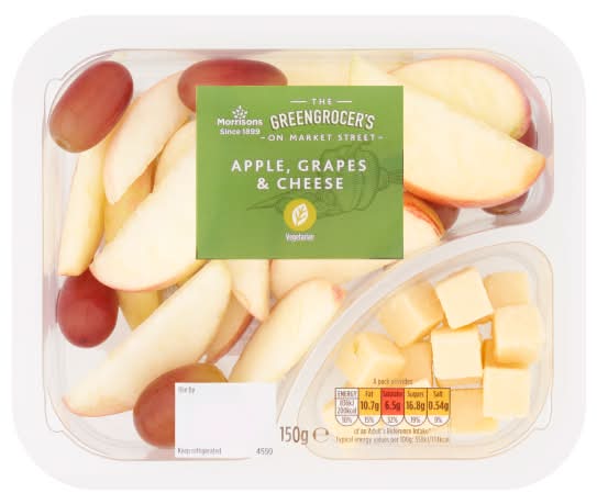 Morrisons The Greengrocer's on Market Street Apple Grapes & Cheese (150g)