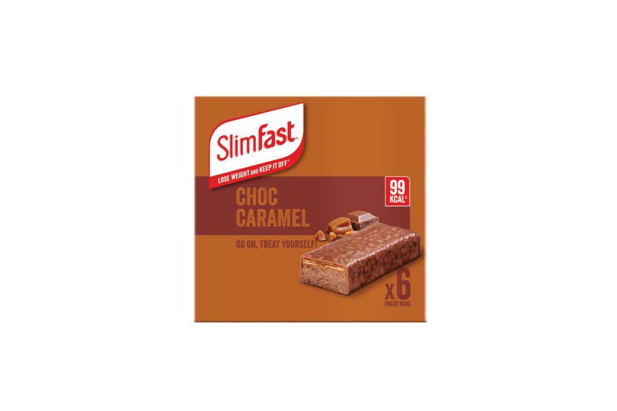 Slimfast Chocolate Caramel Bar 26g 6s