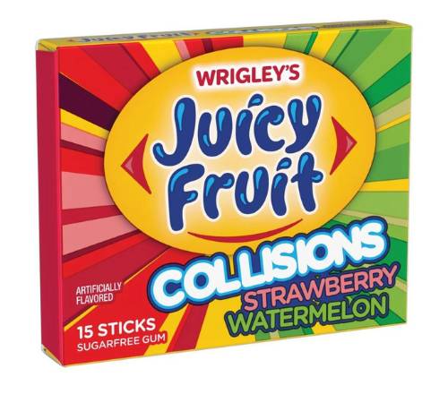 Juicy Fruit Collisions Strawberry Watermelon 15 CT