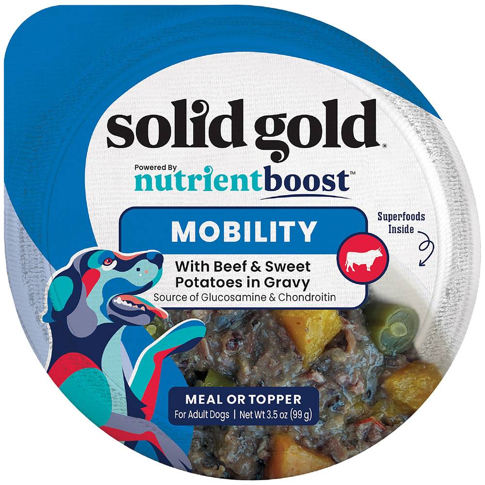 Solid Gold Nutrientboost Mobility Support All Life Stages Wet Dog Food - Beef & Sweet Potato (Flavor: Beef & Sweet Potato)