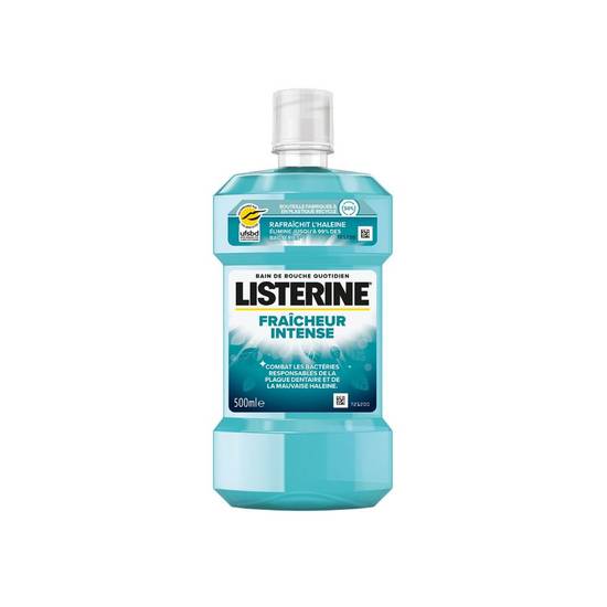 Bain de bouche fraîcheur intense Listerine 500ml