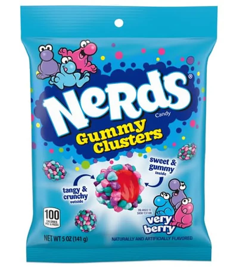 Nerds Gummy Clusters Candy Very Berry