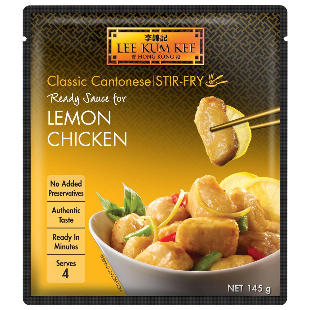 Lee Kum Kee Ready Sauce Lemon Chicken (145g)