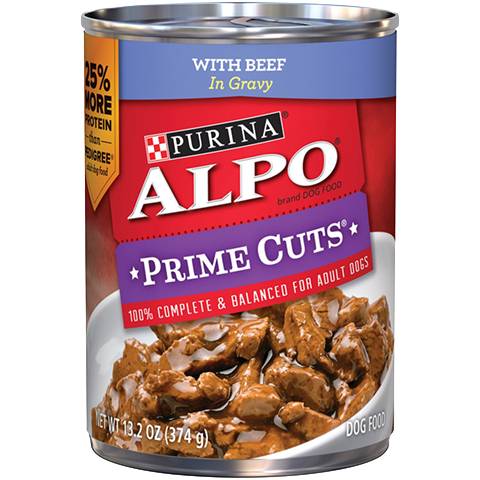 ALPO Prime Cuts Dog Food, Beef