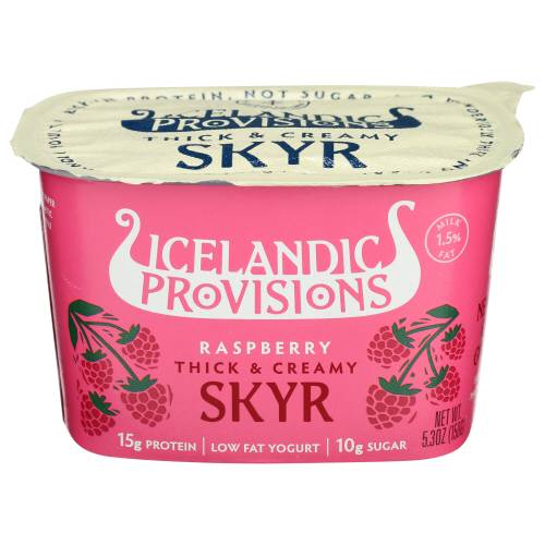 Icelandic Provisions Raspberry Skyr Yogurt