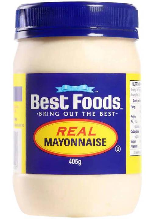 Best Foods Mayonnaise Real 405g