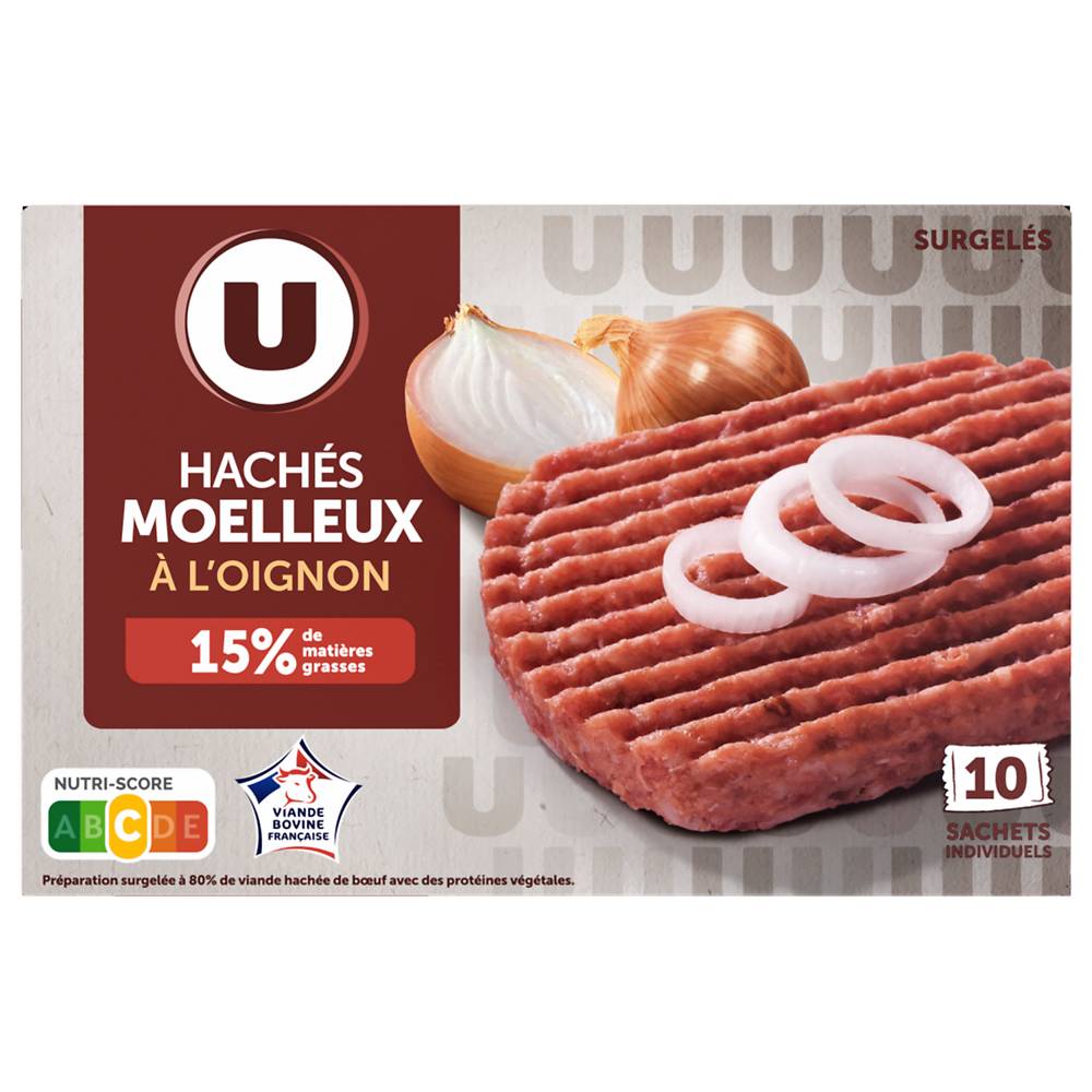 Les Produits U - Préparation de viande hachée de bœf (1kg)