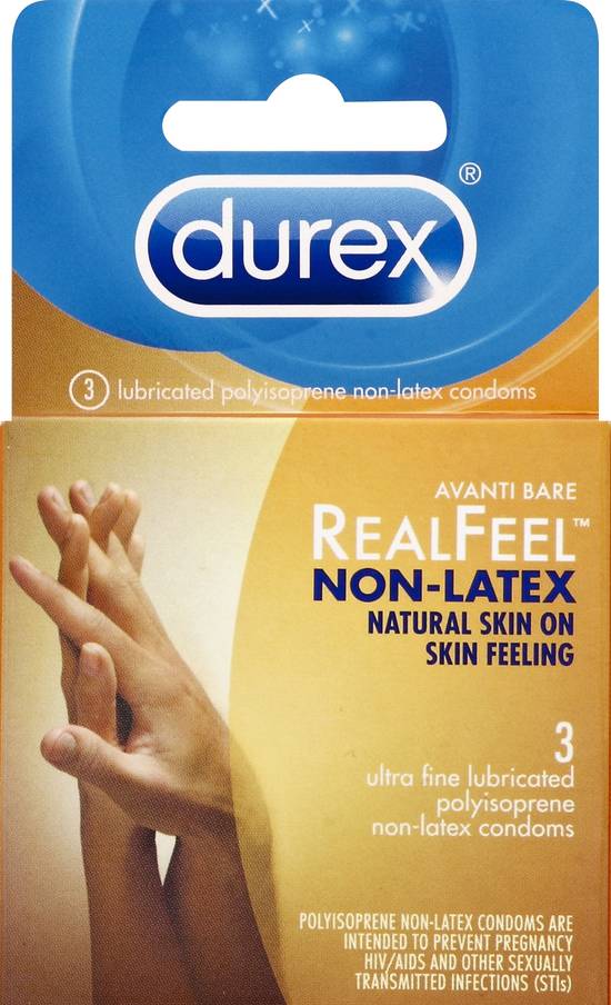 Durex Real Feel Non-Latex Condoms
