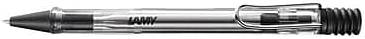 Lamy Vista Retractable Ballpoint Pen, Medium Point, Black Ink (L212BC)