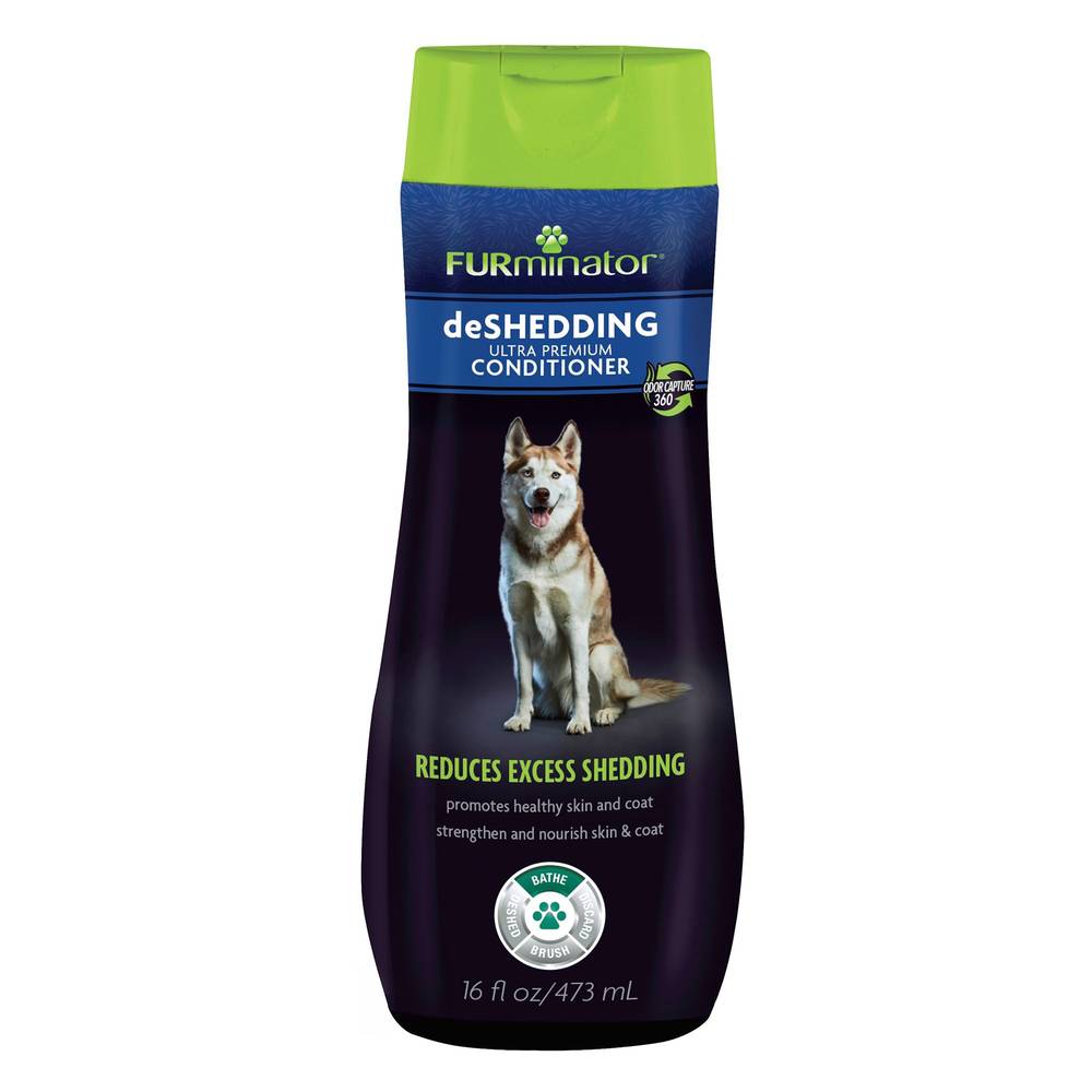 FURminator® deShedding Ultra Premium Dog Conditioner (Color: Assorted, Size: 16 Fl Oz)