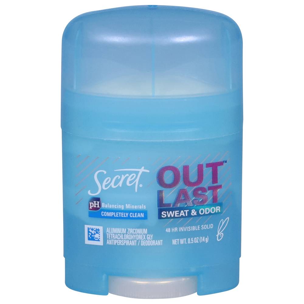 Secret Outlast Invisible Solid Deodorant (0.5 oz)