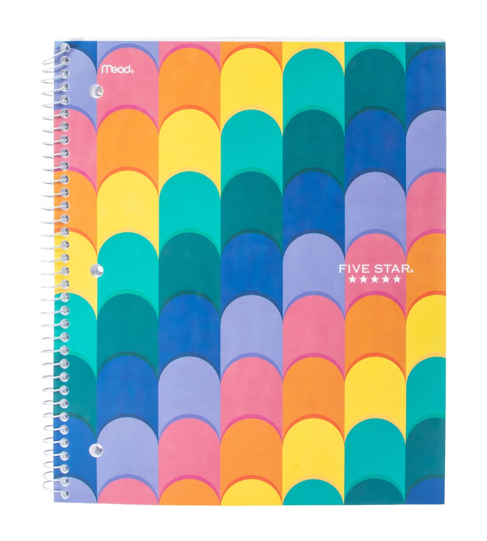 Five Star® College Ruled Notebook Mulitcolor