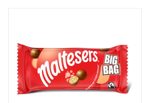 Maltesers Milk Chocolate & Honeycomb Big Bag (58.5g)
