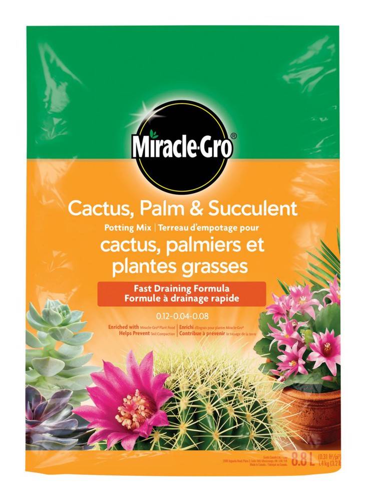 Miracle-Gro Cactus Palm & Succulent Potting Soil (8.8 L)