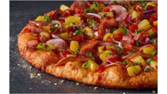 Maui Zaui with Ham Pizza