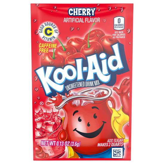 Kool-Aid Unsweetened Cherry Flavored Drink Mix (0.13 oz)