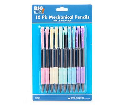 Black & Pastel Mechanical Pencils, 10-Pack