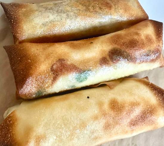 Cheese & Parsley Spring Rolls