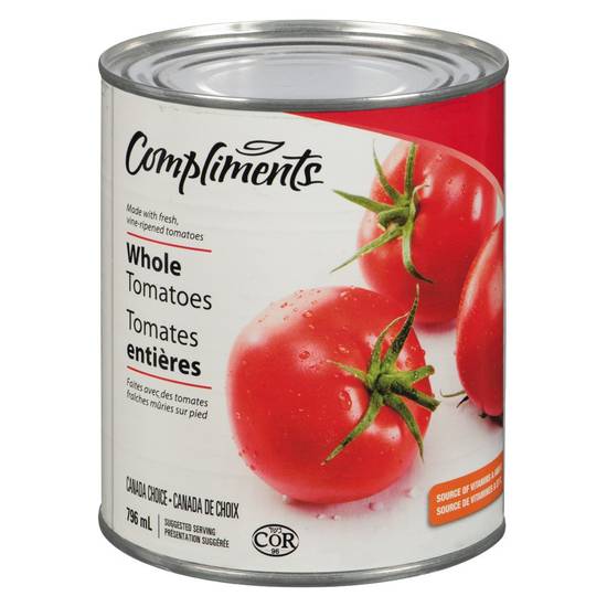 Compliments Whole Tomatoes (796 ml)