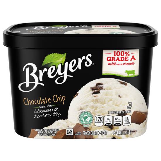 Breyers Chocolate Chip Ice Cream (1.5 quarts)