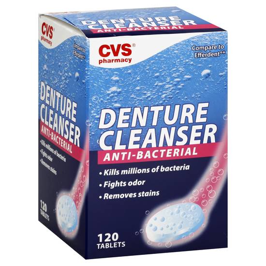 Cvs Pharmacy Cvs Denture Cleanser (120 ct)