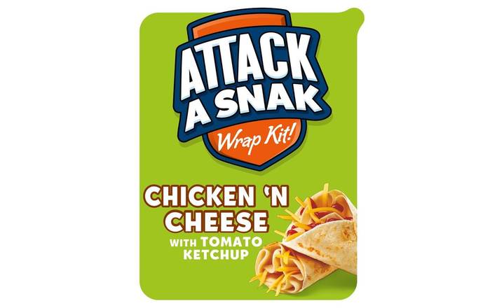 Attack A Snak Chicken 'N Cheese Wrap Kit (405225)