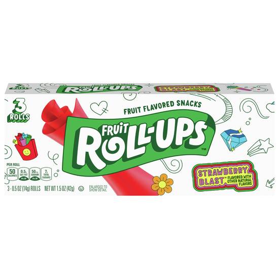 Fruit Roll-Ups Fruit Flavored Snacks Sensation (strawberry) ( 3 ct )
