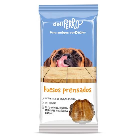 Snack para Perros Hueso Prensado Deliperro Bolsa (2 unidades)