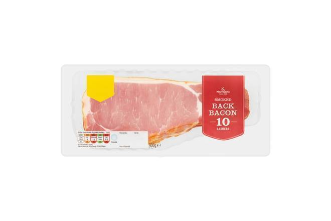 Morrisons Smoked Back Bacon 300g