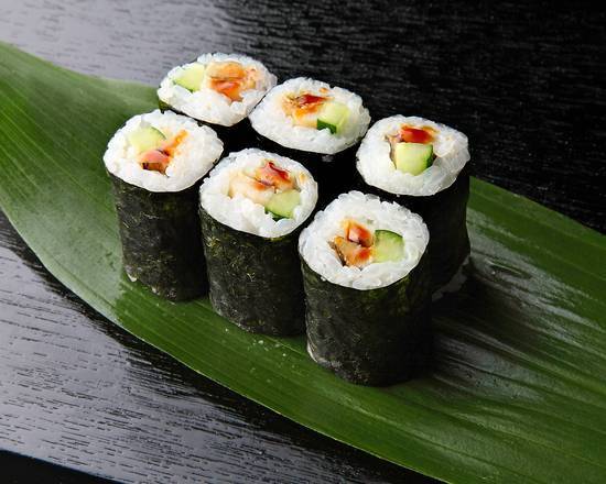 あなごキュウリ巻【 V855 】 Conger Eel & Cucumber Sushi Roll