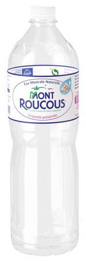 Mont roucous eau minérale naturelle (1 l)