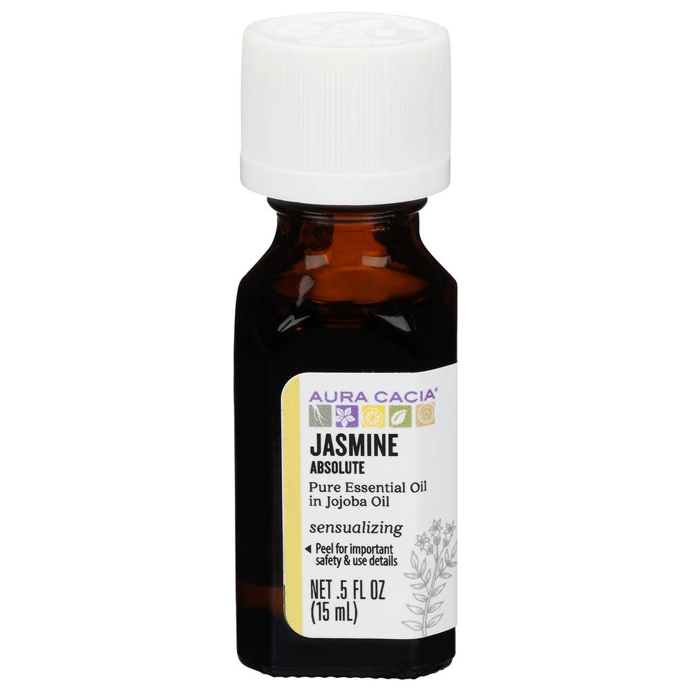 Aura Cacia Absolute Pure Essential Oil in Jojoba, Jasmine