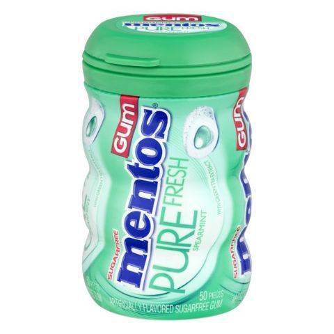 Mentos Pure Fresh Spearmint Gum 50ct