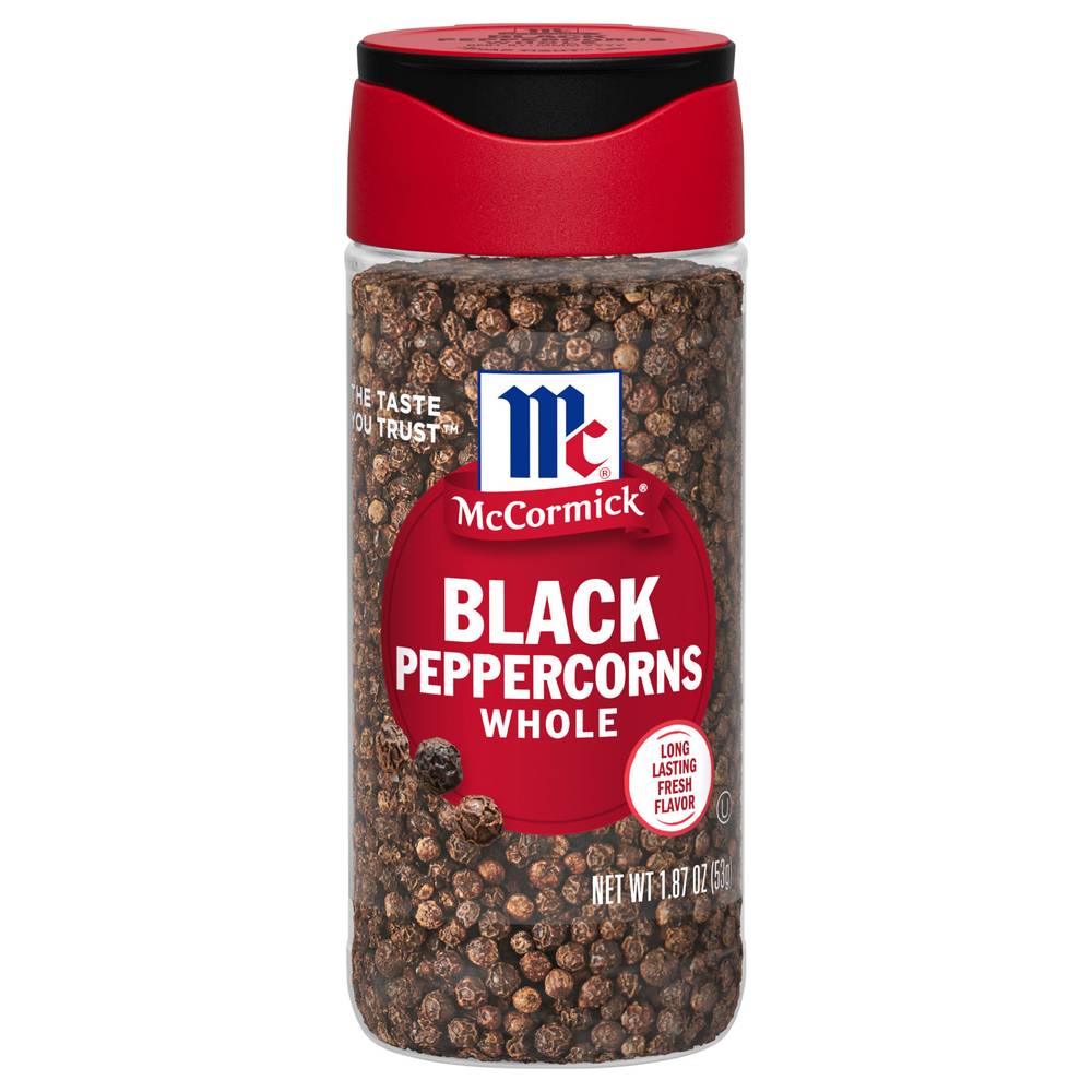 McCormick Whole Black Peppercorns (1.87 oz)