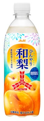 419290：三ツ矢 ひんやり和梨 ペット 500ML / 三ツ矢 ひんやり和梨 ペット 500ML / Asahi, Mitsuya, Chilled Japanese Pear, PET 500ml