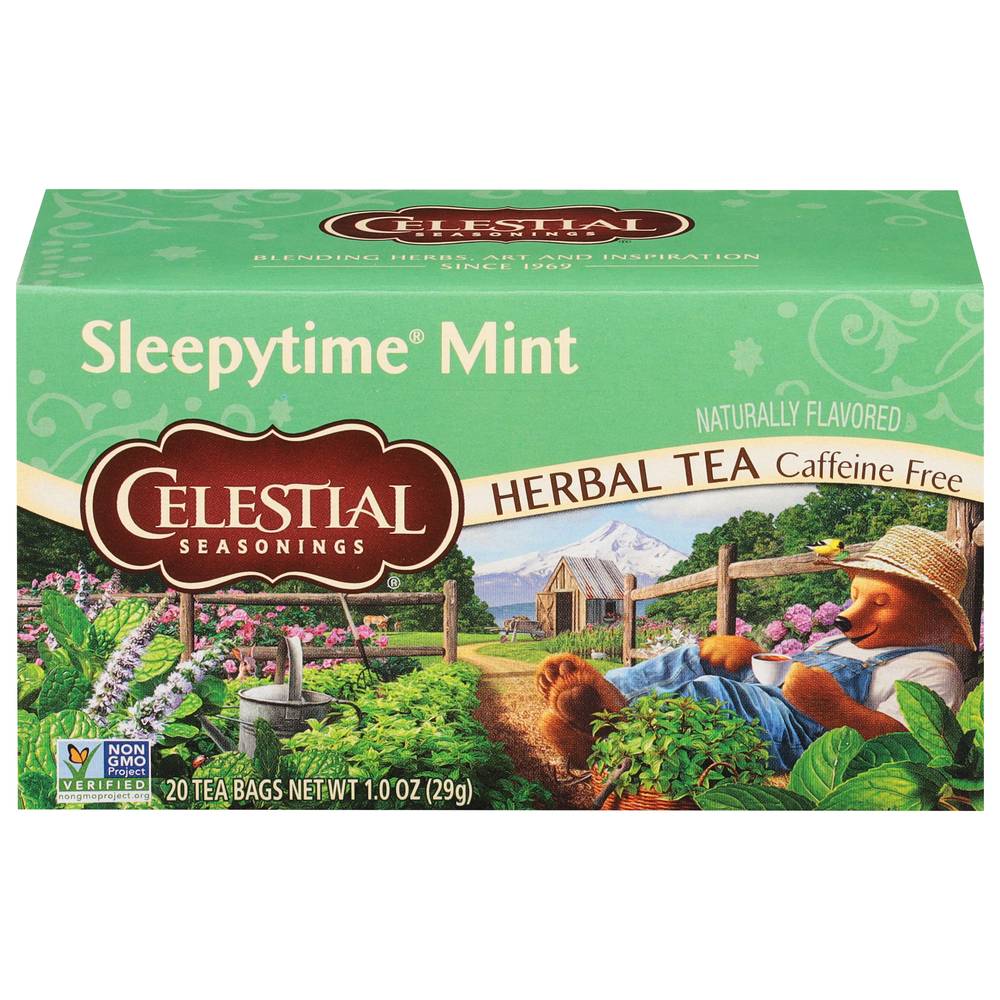 Celestial Seasonings Sleepytime Mint Herbal Tea Bags (1 oz)