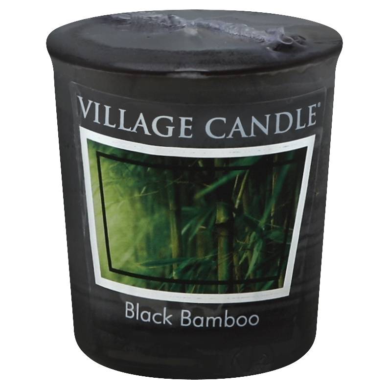 Village Candle Black Bamboo Votive (2 oz)