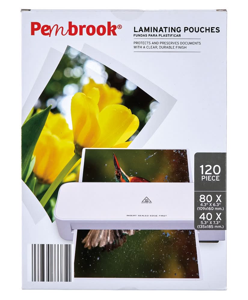 Pembrook Mix Pack Laminating Pouches