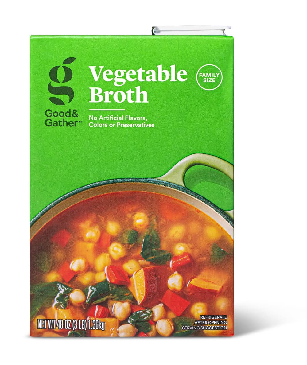 Good & Gather Vegetable Broth (18 oz)